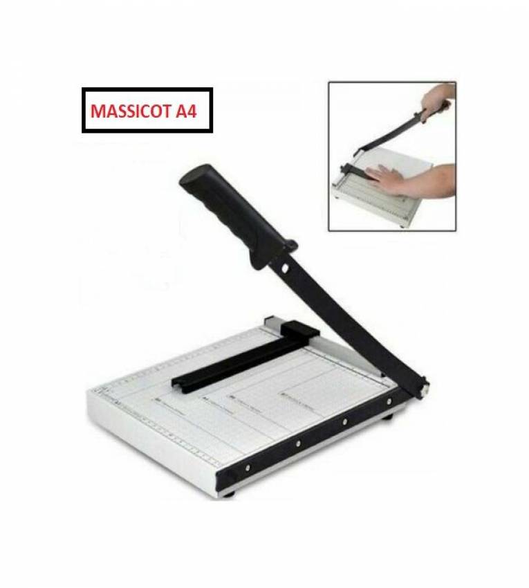 Massicot A4 Coupe Papier Avec guide réglable